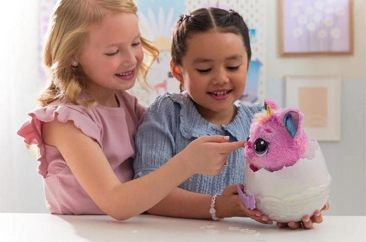 Actual product image Hatchimals Puffacorn Alive Secret Hatch