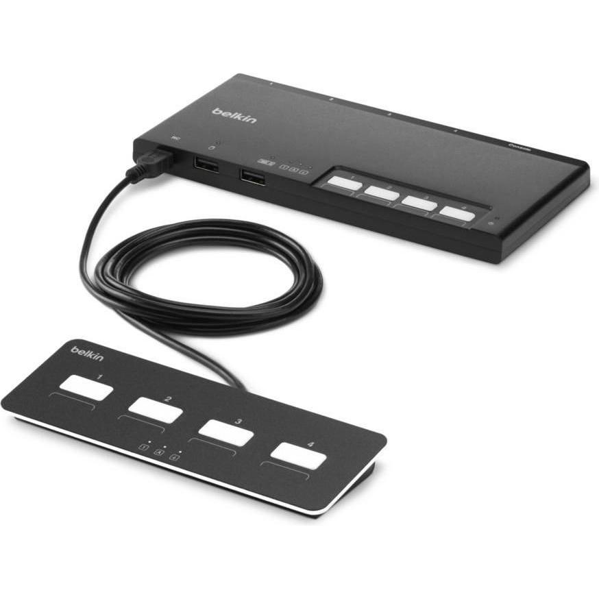 Belkin Kvm Switch Black, KVM Switch
