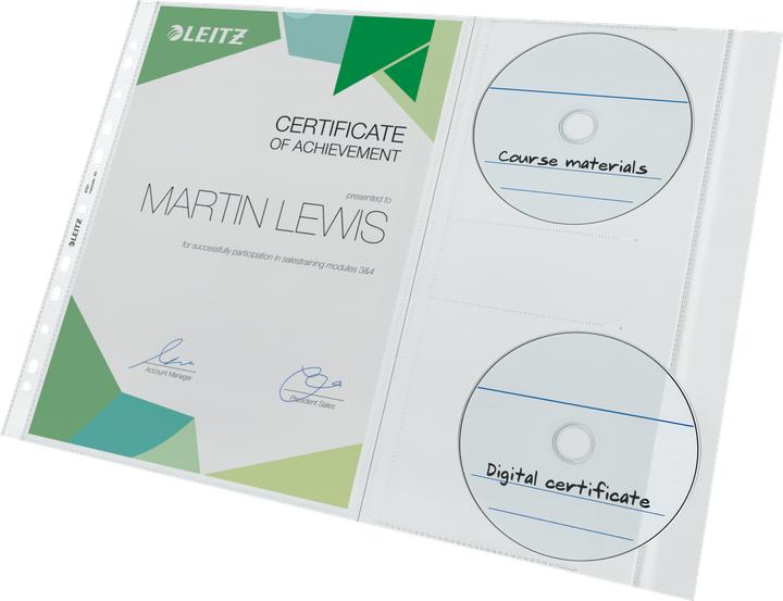 Immagine prodotto Leitz Prospekthülle/CD (A4, 5x)