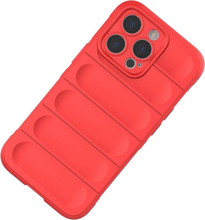 Produktbild Hurtel Magic Shield Case für iPhone 13 Pro Max flexible gepanzerte Hülle rot (Apple iPhone 13 Pro Max)