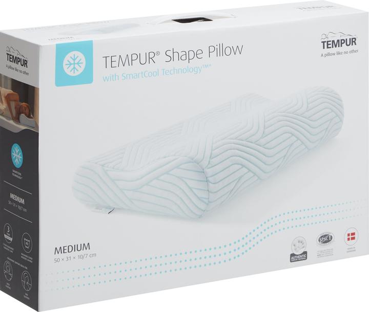 Actual product image Tempur Shape sleeping pillow (50 x 31 x 10 cm)