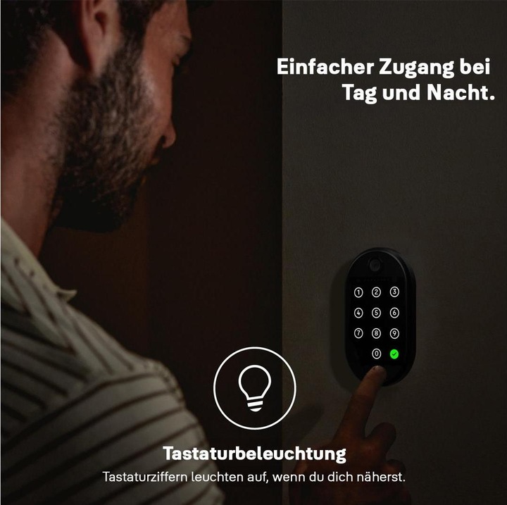 Produktbild Yale Linus Smart Keypad 2 (Fingerabdruck, Elektronische Zahlenkombination, Bluetooth)