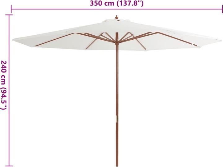 Produktbild VidaXL Rusna (3.50 m)