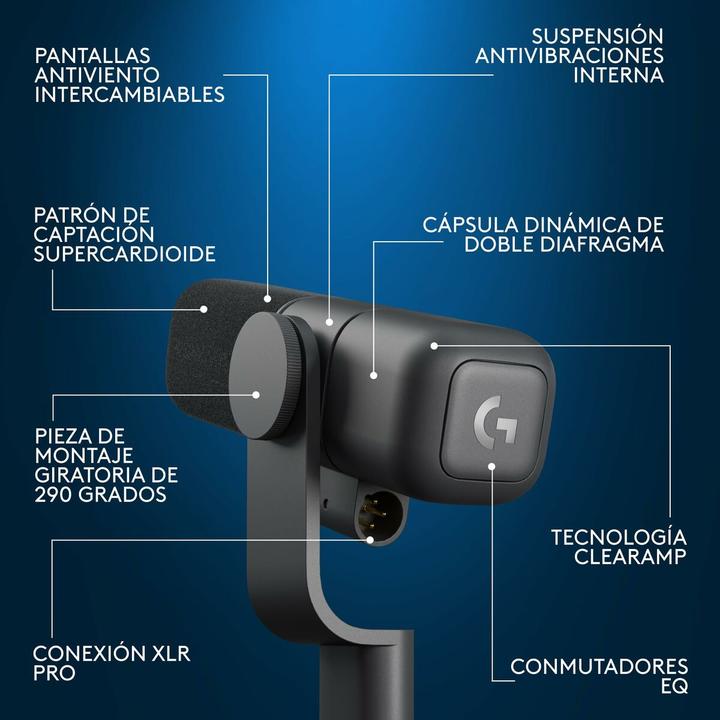 Image du produit Logitech G Yeti Studio Active
