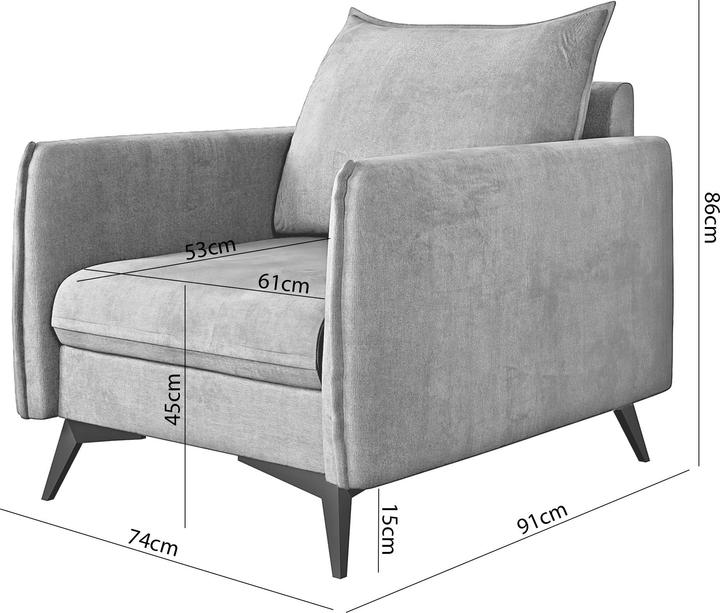 Immagine prodotto Ropez Juli Bis (3 posti, Set di tappezzerie, 2 posti, 1 posto)