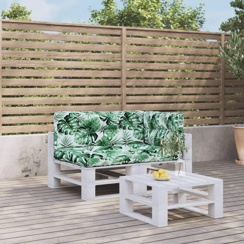 VidaXL, Sitzkissen, 10-tlg. Garten-Lounge-Set mit Kissen