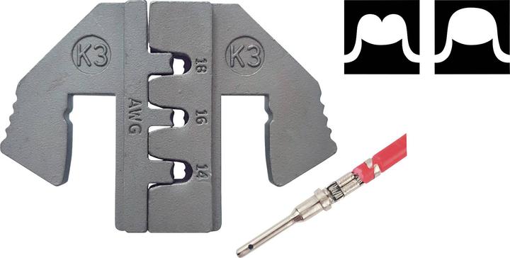 Produktbild Toolcraft Quetschbereich AWG: 14 bis 18 awg (50.60 mm)