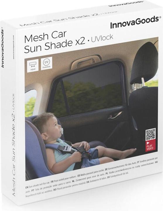 Produktbild Sonnenschutzgitter für das Auto UVlock Packung mit 2 Einheiten