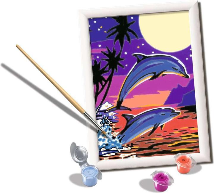 Actual product image Ravensburger CreArt Dolphin Adventures