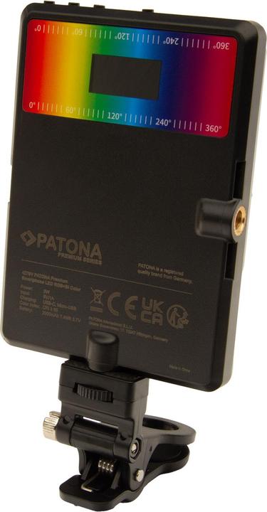 Produktbild Patona Smartphone RGB/Bi Color Licht (Videoleuchte)