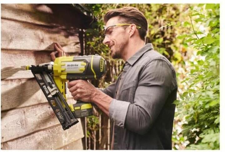 Actual product image Ryobi Battery Nailer Airstrike 15G