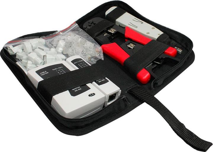 Actual product image Good Connections Universal network tool kit 15,20cm (6") 1, incl. 20x RJ45 plugs/kink protectors, ® (Tool)