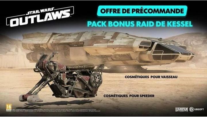 Actual product image Ubisoft Xbox Series X Star Wars: Outlaws video game (FR) (Xbox Series X, FR)