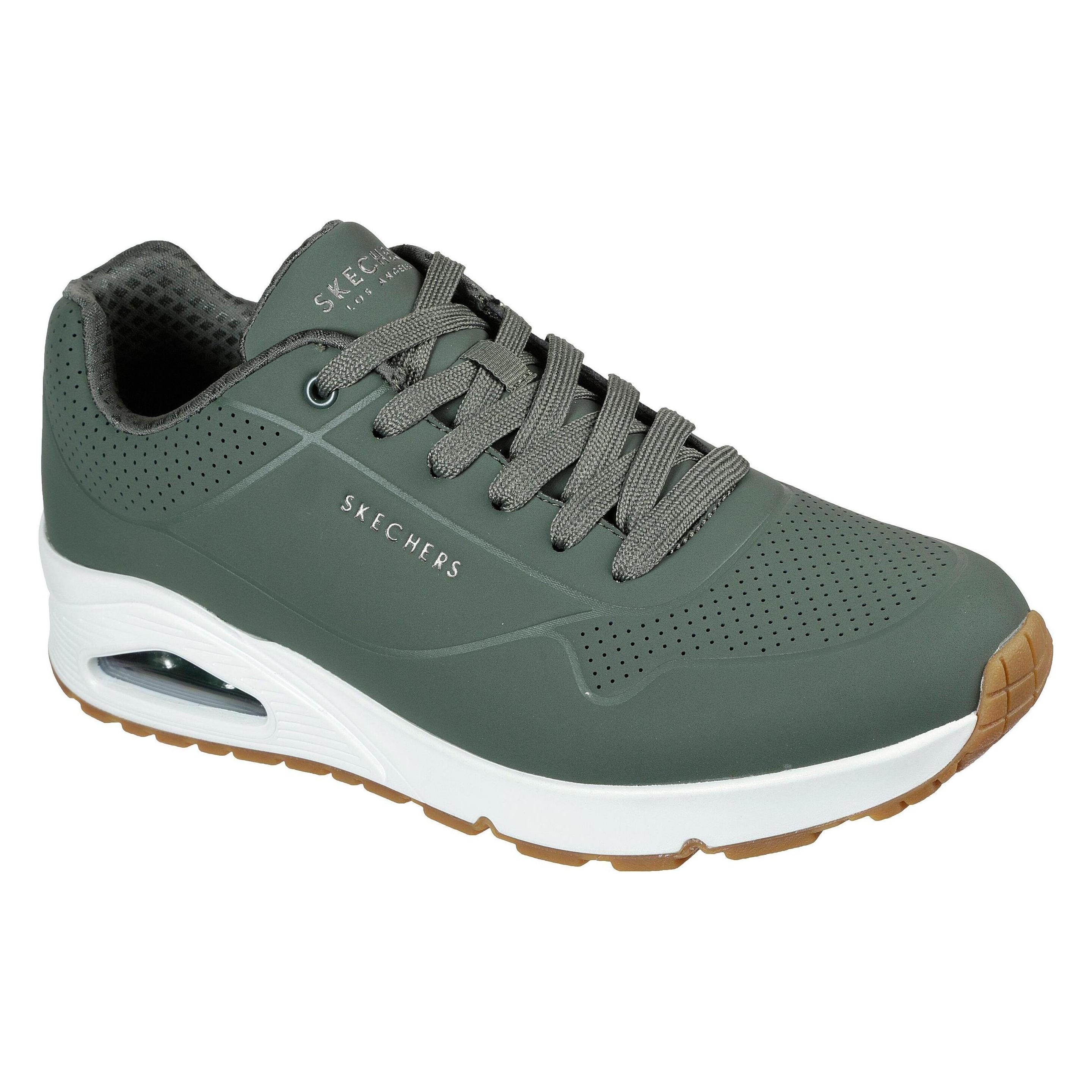 Skechers, Herren, Sneakers, Uno Stand On Air Herren Sneaker, Grün, (42)