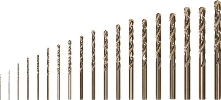 Image du produit Bosch Professional Zubehör Jeu de forets hélicoïdaux PRO Stainless Steel HSS-Co, 19 pièces (1 mm, 1,5 mm, 2 mm, 2,5 mm, 3 mm, 3,5 mm, 4 mm, 4,5 mm, 5 mm, 5,5 mm, 6 mm, 6,5 mm, 7 mm, 7,5 mm, 8 mm, 8,5 mm, 9 mm, 9,5 mm, 10 mm)