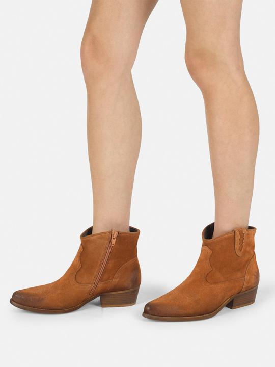 Produktbild Felmini Die Wide Cowboy-Stiefelette aus Marvin-Leder ist eine trendige und bequeme Wahl. Diese weite (37)