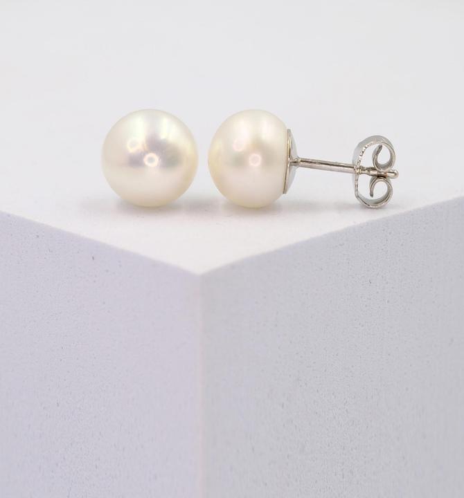 Image du produit Muau Boucles d'oreilles (Or blanc 750/18K)