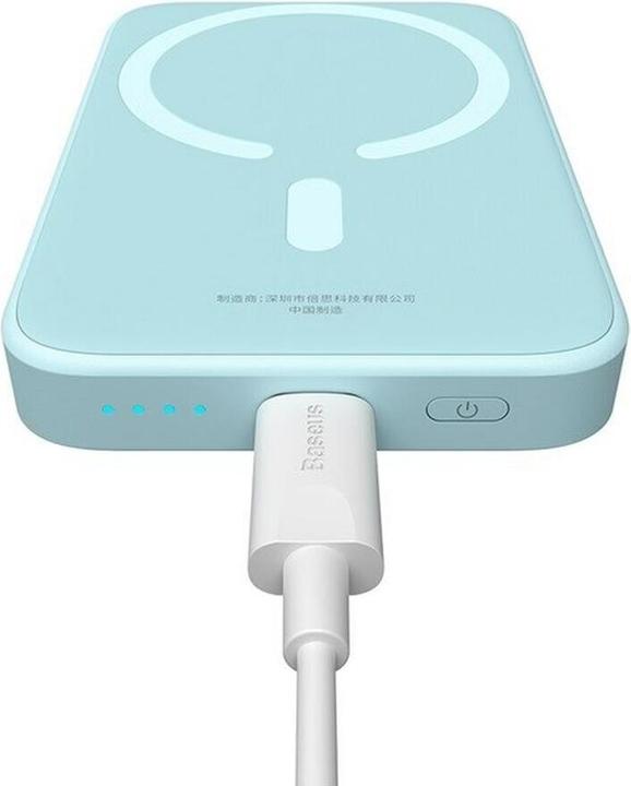 Image du produit Baseus Powerbank mini 6000 mAh 20W (blue) (6000 mAh, 20 W, 22.20 Wh)