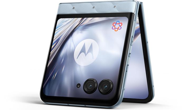 Produktbild Motorola Razr60 Loops Powered By Bose (256 GB, Ice Melt, 6.90", Dual SIM, 5G)
