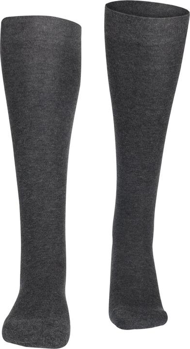 Actual product image Hudson Relax Cotton (3-pack) knee socks, colour 550 grey mel., size 41-42 (Single pack, 41 - 42)