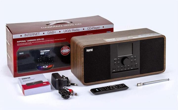Productafbeelding Imperial Dabman i205 CD (Internet radio, DAB+, VHF, FM, Bluetooth, WiFi)