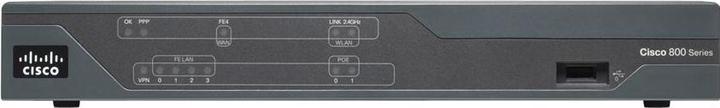 Actual product image Cisco 888 G.SHDSL Router with ISDN backup - Router - DSL modem - 4-port switch - WAN ports: 2