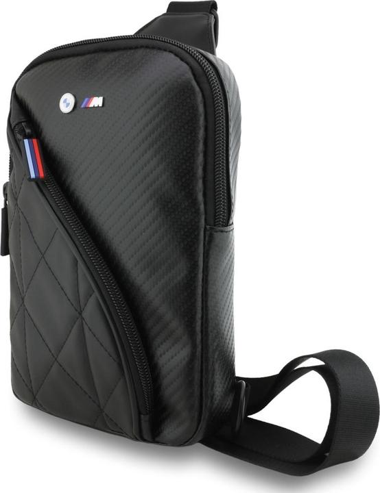 Produktbild BMW Bag Carbon Pockets & Metal Logo 10" black