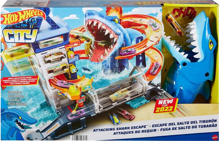 Produktbild Hot Wheels City Hai Angriff Spielset