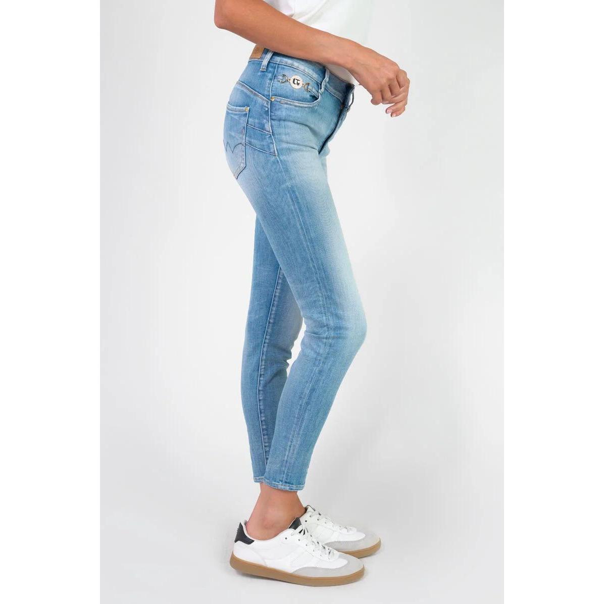 Thumbnail - Le Temps Des Cerises, Damen, Jeans, Lonia, Blau, (W38/L40)
