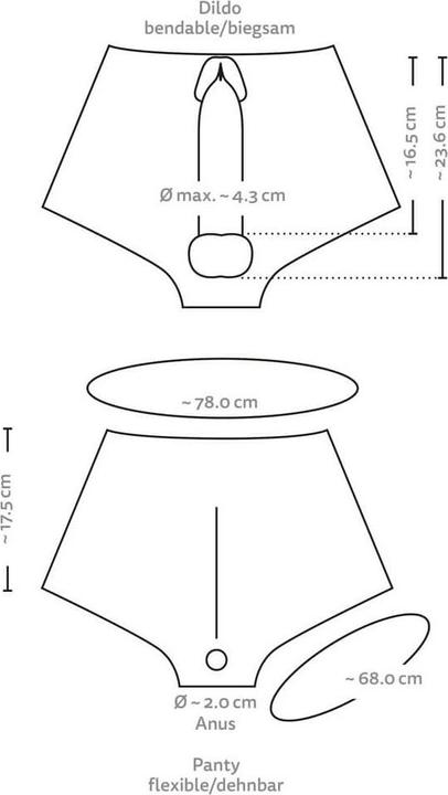 Image du produit You2Toys Pantalon pénis ultra-réaliste