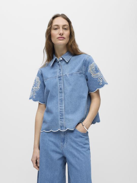 Immagine prodotto Object Besticktes Jeanshemd (38)