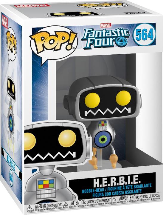 Actual product image Funko POP! - Fantastic Four: H.E.R.B.I.E.