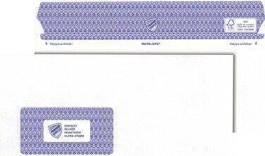 Produktbild Mailmedia PROFESSIONAL 30051798 Briefumschlag REVELOPE, 112 x 225 mm, mit Fenster (500x)