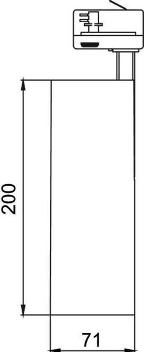 Actual product image Brumberg LED track spotlight (2779 lm)