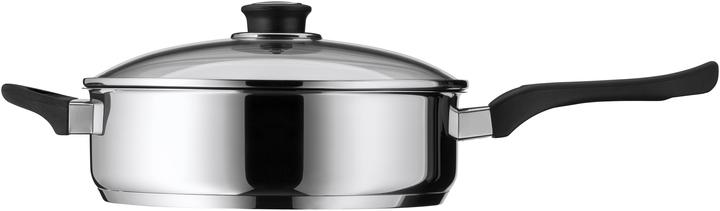 Produktbild WMF Antihaft Pfanne Bratpfanne 28cm Induktion Diadem Plus Edelstahl beschichtet (Stielkasserolle, Edelstahl)