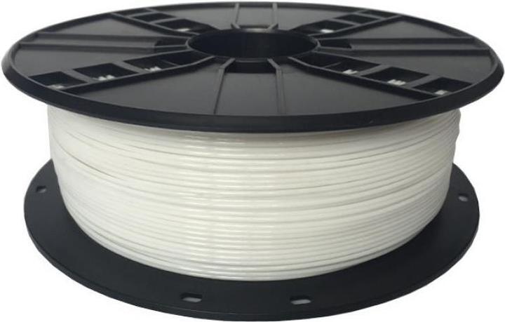 Productafbeelding Gembird Filamentcassette PETG smalle spoel (PETG, 1.75 mm, 1000 g, Wit)