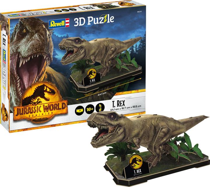 Actual product image Revell 3D Puzzle Jurassic World - T-Rex (54 pieces)