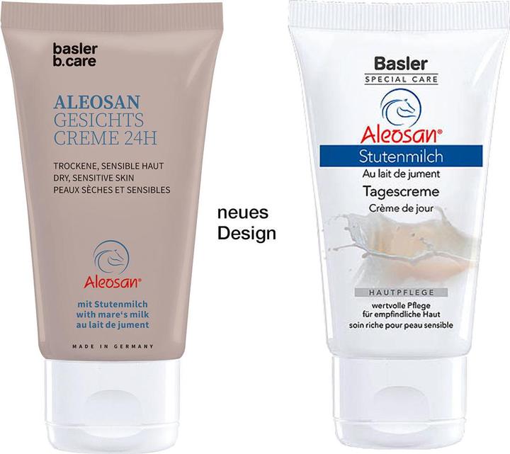 Image du produit Basler Aleosan crème de jour au lait de jument (50 ml, Crème de jour)