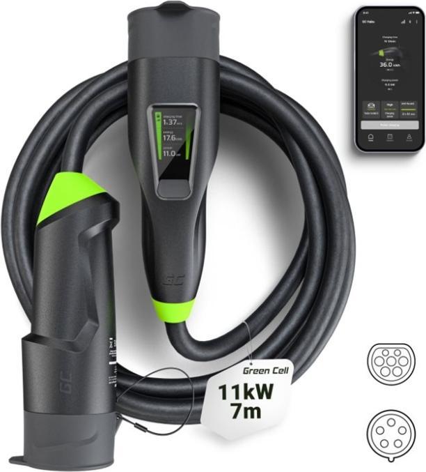 Actual product image GreenCell Habu (Type 2, 11 kW, 16 A, CEE 16)