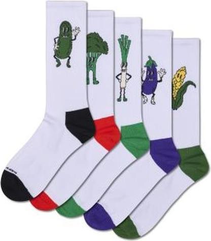 Image du produit Happy Socks 5-Pack Vegetable Sneaker Socks (Pack de 5, 41 - 46)