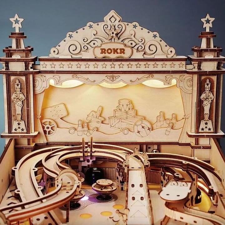 Produktbild Rokr Pinball / Flipperkasten - 3D Holzbausatz