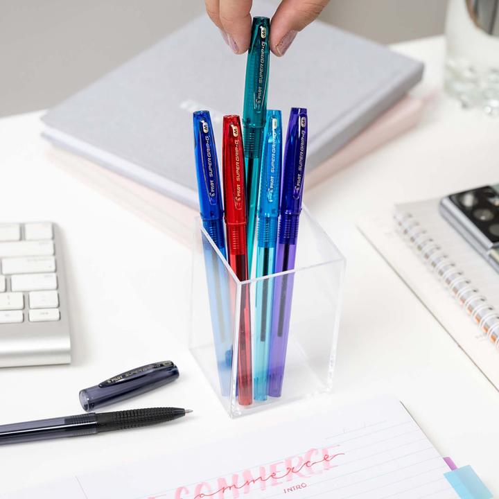 Image du produit Pilot Paquet de 12 stylos SuperGrip 0,7 mm (Bleu, 12 x)