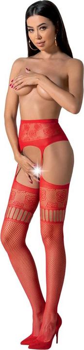 Image du produit Passion S030 Medias Con Liguero Rojo Talla Unica (Taille unique, Une unité par pack)