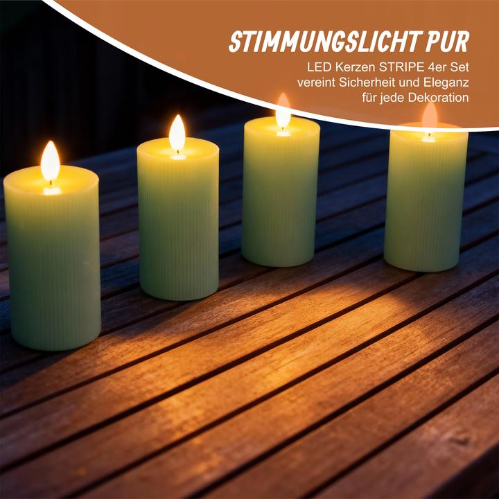 Image du produit Relaxdays 4 bougies (4x)