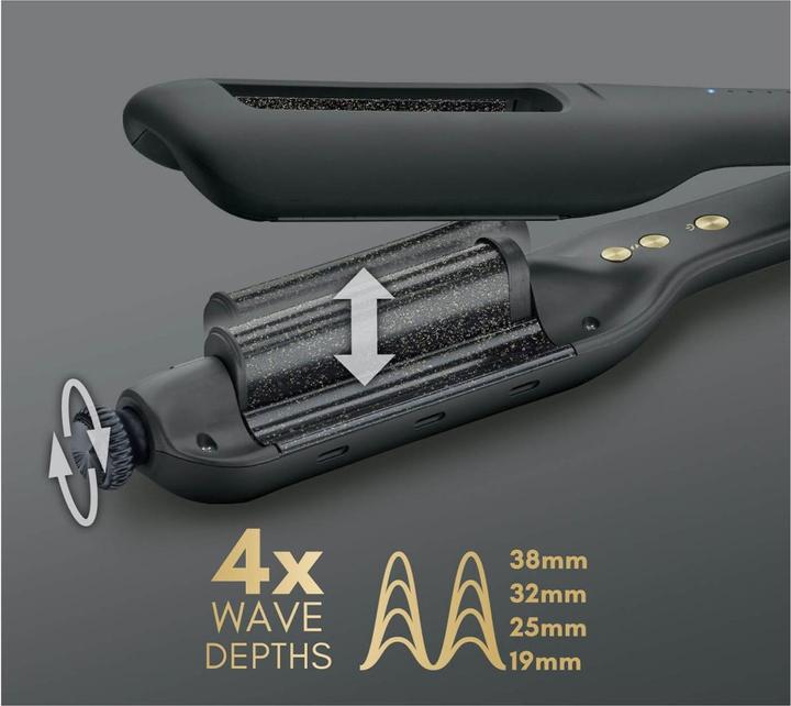 Actual product image Diva Styler Gold Dust Multi Waver & Curler