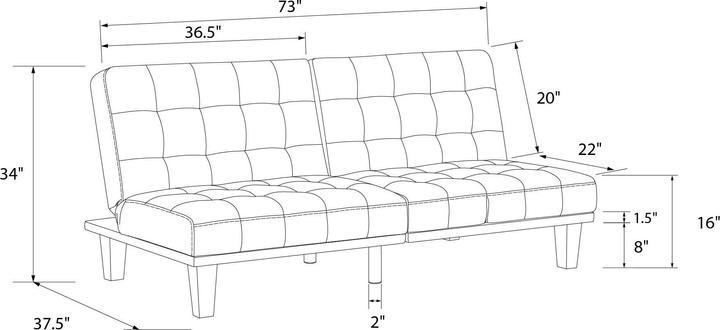 Actual product image DHP Dexter (3-seater)