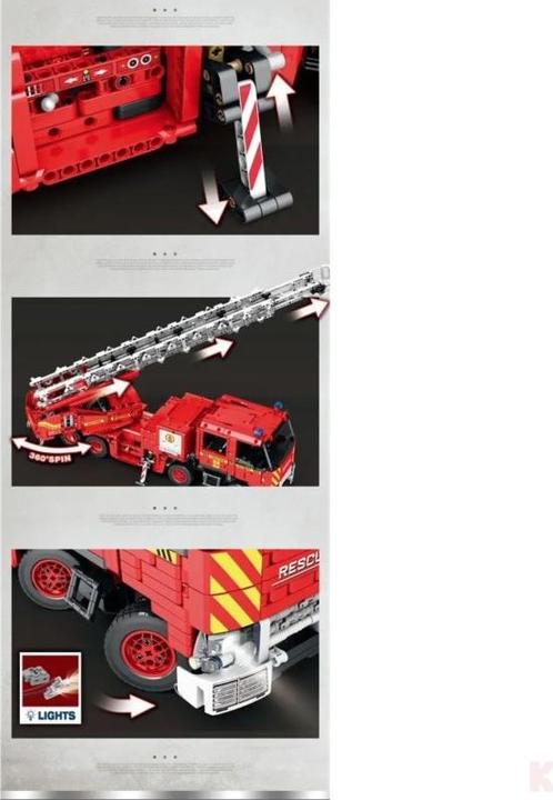 Actual product image ReoBrix Fire engine