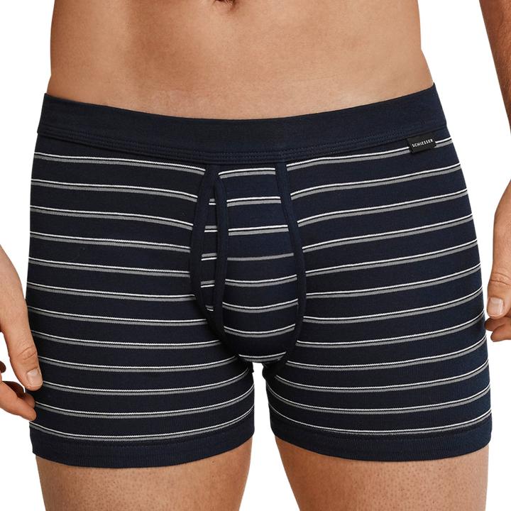 Produktbild Schiesser 4er Pack Original Classics Feinripp Unterhose kurz mit Eingriff (M, 4er Pack)