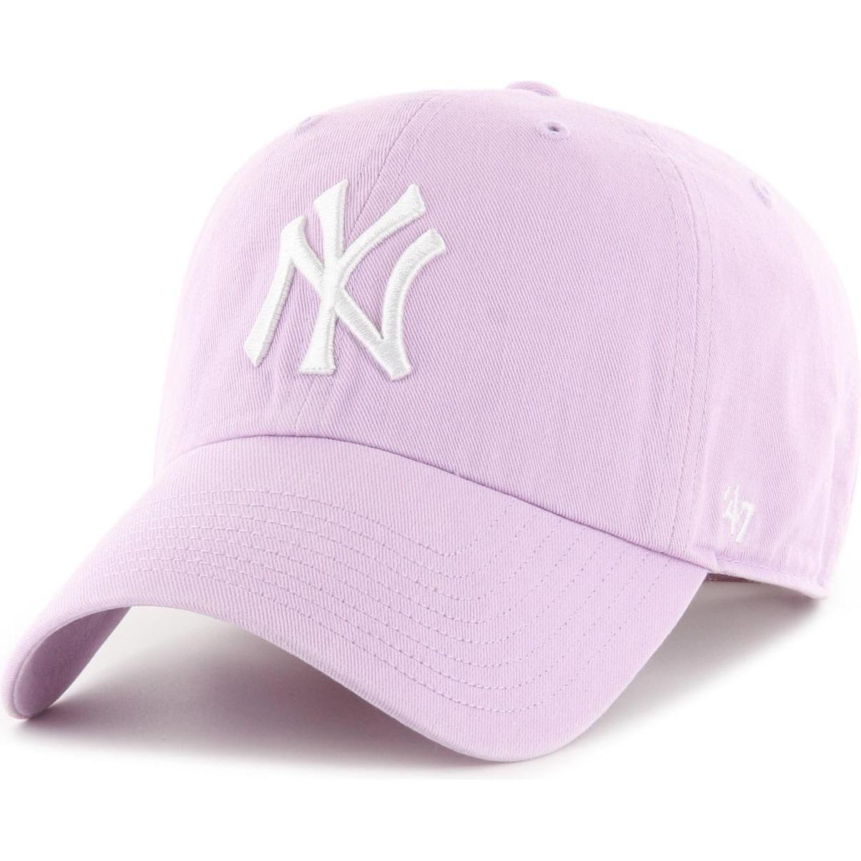47 Brand, Jungen, Cap, Strapback Kinder Cap CLEAN New York Yankees cosmos, Violett, (53, 55, 56, 52 C, 54 C)