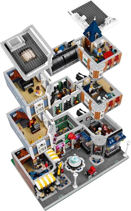 Image du produit LEGO La place de l’assemblée (10255, LEGO difficiles à trouver, LEGO Creator Expert)